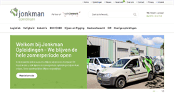 Desktop Screenshot of jonkmanopleidingen.nl